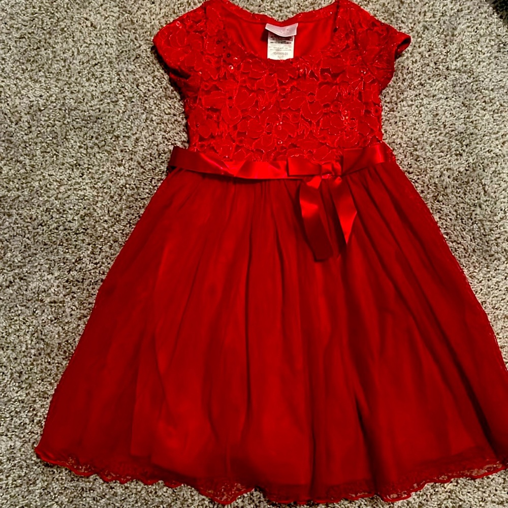 Red dress